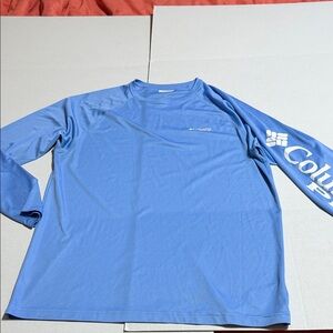 Columbia Blue Long Sleeve Shirt